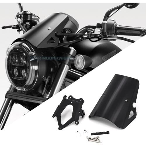 Motorcycle Accessories Windscreen Exential Windshield Wind Shield Screen Protector For HONDA CMX500 CMX 500 REBEL 2017 - 2021