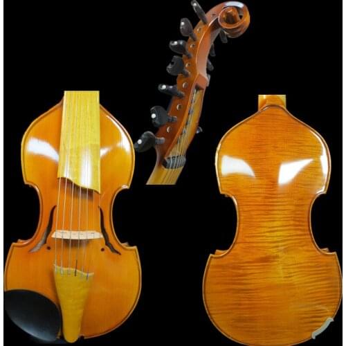 Baroque style SONG master 7x7 string 14'' Viola d'Amore,huge and powerful sound #12950