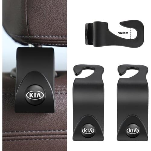1/2pcs Car Accessories Car Clips Seat Back Hooks For KIA Cerato Venga Cadenza Cee'd Forte K9 Optima Soul Picanto Rio Sorento