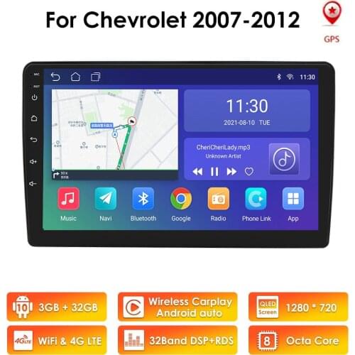 2Din Android10 Car Multimedia Radio for Chevrolet Silverado Avalanche Suburban Tahoe TRAVERSE GMC YUKON Savana SATURN Automotivo