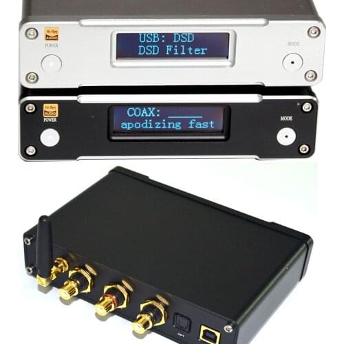 Bluetooth 5.0 DAC decoder ES9038 Q2M DSD fiber coaxial USB CSR8675