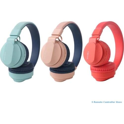 BX0E Kids Headphones 5.0 Stereo and Sound Childrens Headset for ipad Tablet