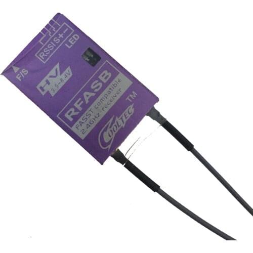Cooltec RFASB PPM SBUS 2.4G FASST Compatible Receiver for Futaba T10CG 14SG T12Z
