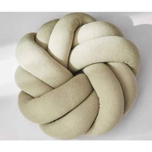 Knot Decor Nap Cushion Knot Home Decor Nordic Kids Room Decor 25x25cm