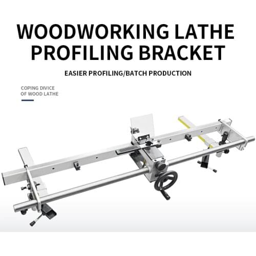 Woodworking Lathe Copy Frame Stair Column Armrest Table and Chair Leg Template Machining Tool Holder Guide Wood Rotary Copying