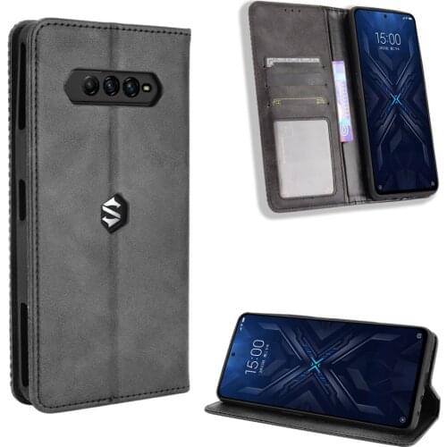 For Xiaomi Black Shark 4 Pro Case Premium Leather Wallet Leather Flip Case For Xiaomi Black Shark 4 Case 6.67"