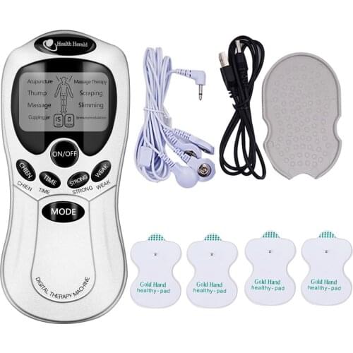 EMS TENS Unit Electric Electrotherapy Machine Body Massager for Back Neck Foot Leg Arm Massageador Health Care Dropshipping