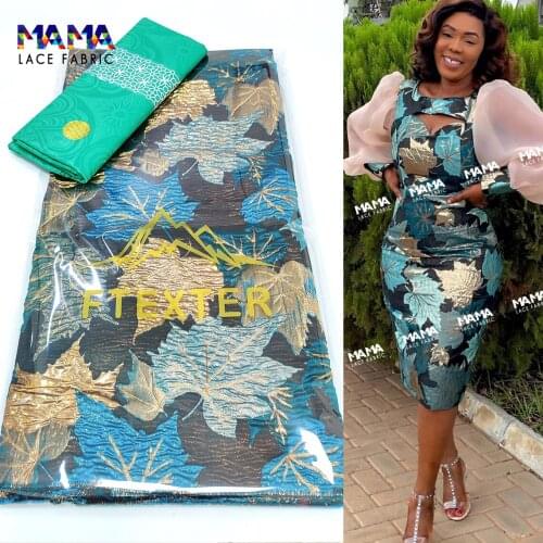 Wholesale Price!!! Cotton Tissu African Lace Fabric Bazin Riche Brocade With Organza Embrodery For Senegal Wedding Sewing