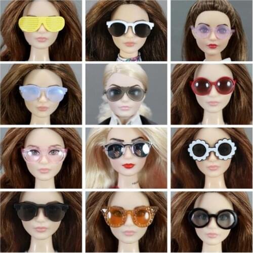 Original Doll Sunglass Different Styles Fashion Multicolor Accessories For 1/6 PP/FR BABI Doll Gift Toys for Girls