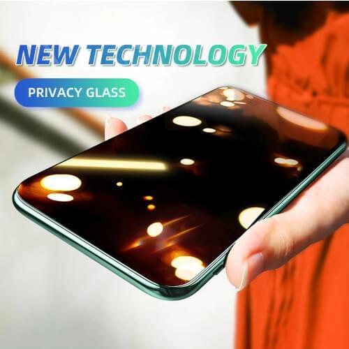 Anti Spy Tempered Glass For iPhone X XR XS Max 11 Pro Privacy Screen Protector For iPhone 11 8 7 6 6S Plus Protective Glass Film