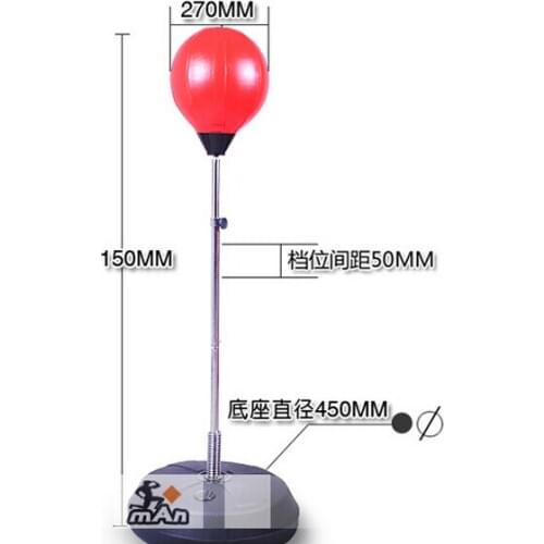 Adult Vertical Boxing Punching Balls Fist Hitting Speed Balls Vent Balls Fitness Equipment Body Building Devices Free Shipping