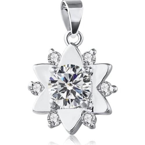 MISANANRYNE 2019 Women Fashion Necklace Pendants Crystal Rhinestone Choker Necklaces No Chain Party Wedding Jewelry