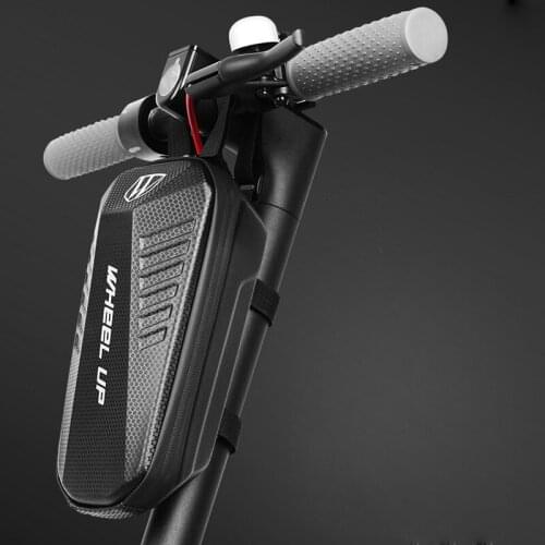 Hard shell scooter front bag E-bike handlebar bag waterproof cycling bicycle bag