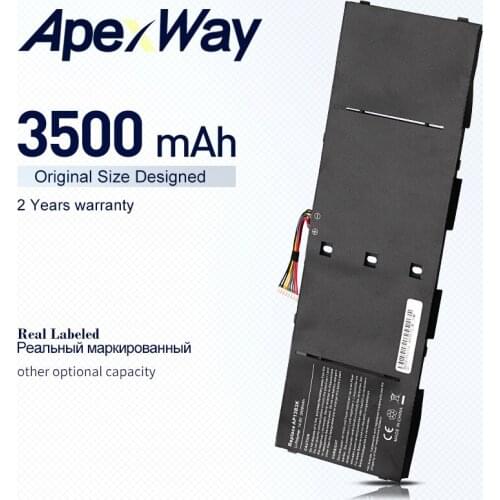 14.8V Laptop Battery for Acer AP13B3K AP13B8K Aspire R7 R7-571 R7-571G R7-572 R7-572G V5-472 V5-472G V5-572 V5-572G 3500mAh