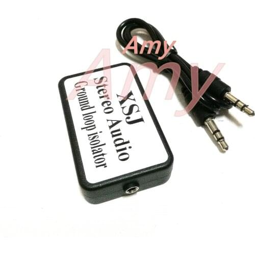 3.5 audio isolator, noise filter, current noise, sound, ground anti-interference filter, AUX noise reduction device