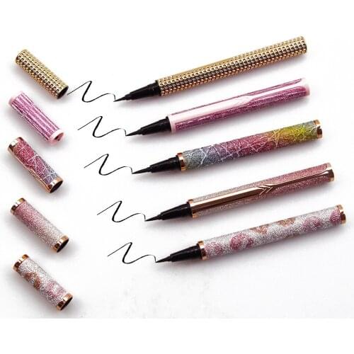 Bulks Lashes Glue Wholesale Eyelash Adhesive Eyeliner 2 In 1 Black Eye Liner for False Eyelashes Makeup Beauty Cosmetic Tool