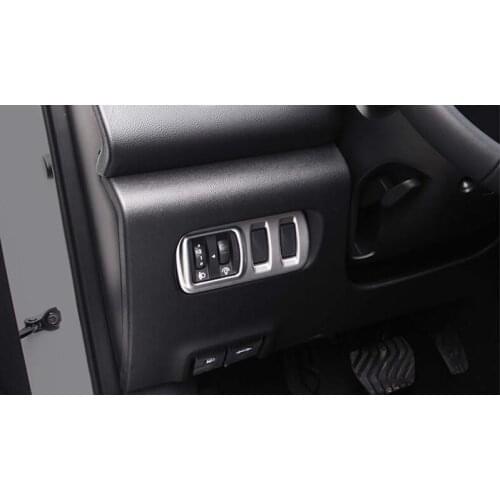 Car ABS Headlight Switch Button Cover TRIM for LHD RENAULT KADJAR 2016 2019 20201
