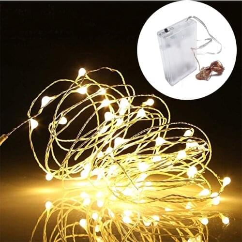 LINYEE LED String Lights With Transparent Wire
