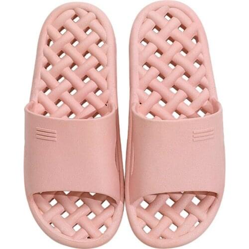 Shoes Women Indoor Slippers Soft PVC Summer Flip Flops Woman Men Home Slides Anti-slip Female Lovers Massage Bathroom Slipper