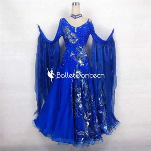 Ballroom Dance Competition Dresses Women/Ballroom Dresses/Ballroom Waltz Dresses/Ballroom Dancing/Waltz Dress