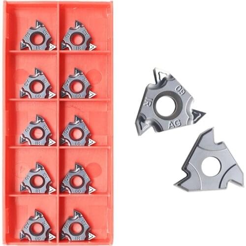 Thread 16IR AG60 16ER 16IRM Carbide CNC Threaded Carbide Inserts Thread Lathe Turning Blade Tool Tungsten Carbide Insert