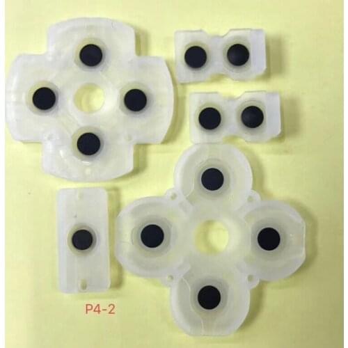 10pcs/lot for ps4 2.0 game pad controller button rubber set made in china jdm 020