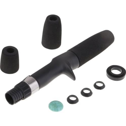 Rod Building Repair Black EVA /Ice Fishing Rod Handle Grip And Reel Seat