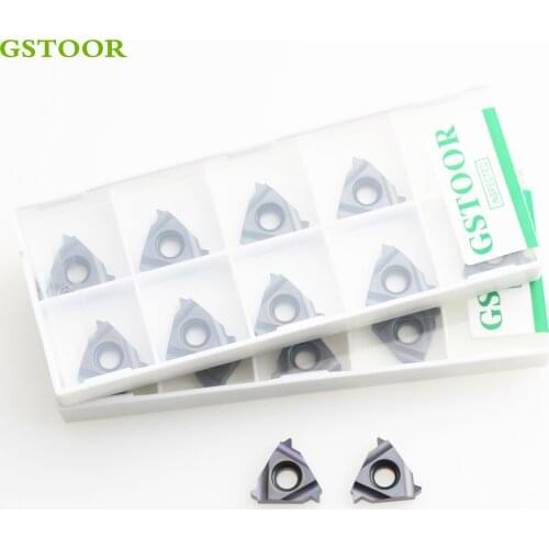 10PCS 16ER 16IR 11W 14W 19W GH60 Hard Steel Blades CNC Turning Tools Lathe Cutter Cutting Carbide Inserts Tool Parts