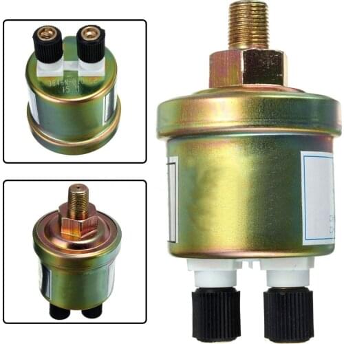 1/8 NPT Oil Pressure Sensor Engine Switch Sensor Gauge Sender Widely Used Automotive Double-headed Oil Pressure Sensor for Cars