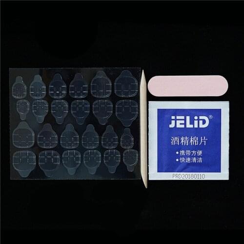 1SET Fake Nail Wear Tools High Quality Wear Fake Nail Toolkit Convenient Wood Stick Frustration Jelly Gel Alcohol Cotton DL