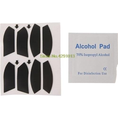 2 Set 0.6mm Thickness Mouse Feet Mouse Skates for Asus ROG Gladius P501 Drop Shipping Support