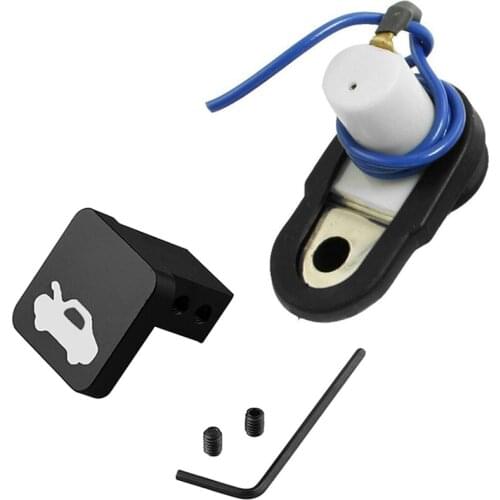 2 Pcs Car Vehicle Interior Door Courtesy Light Switch Button Black With Hood Release Latch Handle Repair Kit