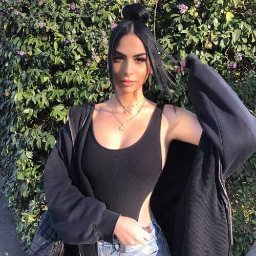 2021 Sexy Bodycon Solid High Waist Beach Bodysuit Women Open Back Bandage Short Jumpsuit Summer V Neck Neon Bodycon Playsuit