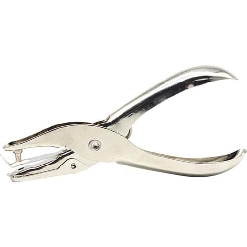 3mm/6mm Round Paper Punches Single Hole Hand Puncher Plier Office Use