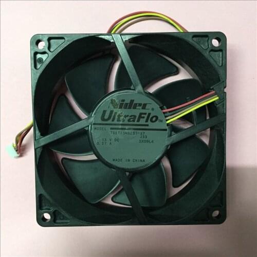 Nidec T92T13MS2B7-57 J33 DC 13V 0.27A 92x92x25mm 4-Wire Server Cooling Fan