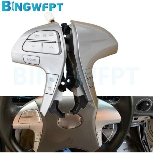 4Color) 84250-06160 Steering Wheel Audio Control Button Bluetooth Switch For Toyota Camry Corolla Highlander Innova Hilux Vigo