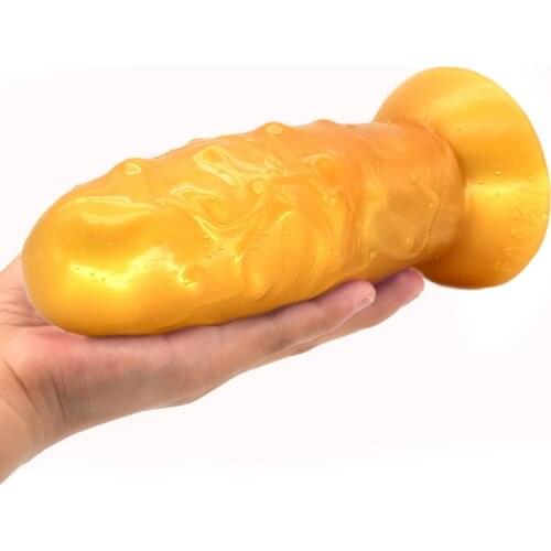 FAAK Huge Anal Toys for adults Silicone Anal ButtPlug Prostate Massage masturabtor Vagina Anus Dilator Sex Toy For Men Women gay