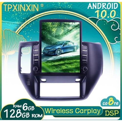 10.0 For Nissan Patrol Y61 Android Car Stereo Car Radio with Screen Tesla Radio Player Car GPS Navigation Head Unit