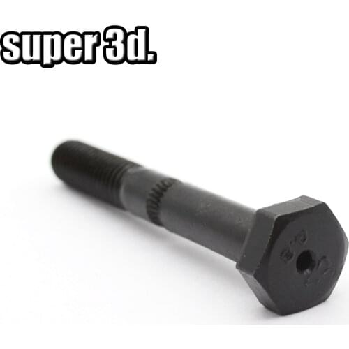 1pcs Wades extruder hobbed bolt M8 wire feed teeth space 1mm for 1.75mm 3mm ABS PLA filament Prusa i3 RepRap 3D printer