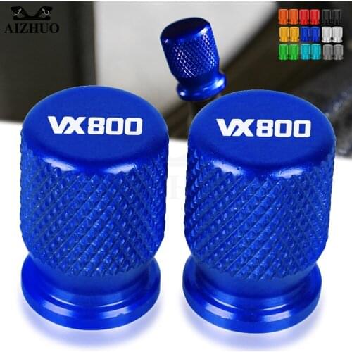 CNC Aluminum FOR SUZUKI VX800L M N R T VS51B 1990-1996 1995 Motorcycle Accessories Vehicle Wheel Tire Valve Stem Air Caps Cover