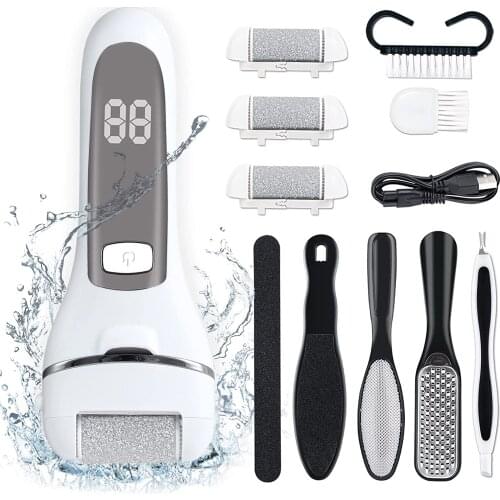 Electric Callus Remover for Foot Rechargeable Electronic Foot File 13 in 1 Professional Pedicure Tools Foot Care