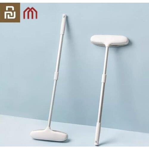 Youpin Wet and Dry Glass Cleaning Tool Telescopic Rod Window Cleaner Mop Squeegee Wiper Long Handle Rotating Head Brush