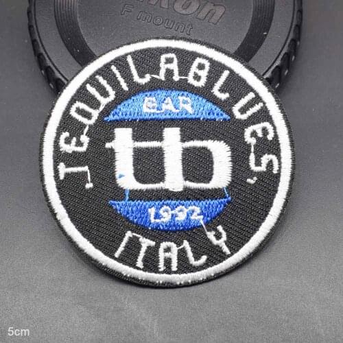 Italy 1992 Iron On Full Embroidered Clothes Patches For Clothing Stickers Garment Wholesale