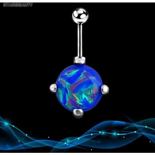 The Beautiful Earth Navel Piercing Ombligo Navelpiercing Jewelry, 14G Gauge Belly Button Rings Body Piercing Nombril Pircing