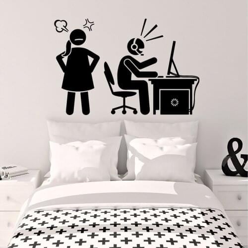 Colorful Game Pvc Wall Decals Home Decor For Babys Rooms Removable Decor Wall Decals