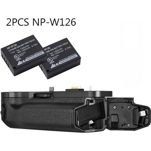 MEIKE MK-XT1 Battery Grip for Fujifilm X-T1 as VG-XT1 +2Pcs NP-W126