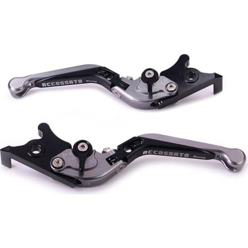 Motorcycle Applicable Modified Parts Brake Horn Folding Adjustable Handle, Pull Rod Handle for Zontes 310m