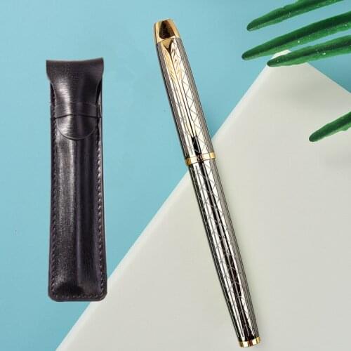 New Financial tip Extremely fine Fountain pen Gray 116 Stationery Office school Writing Supplies