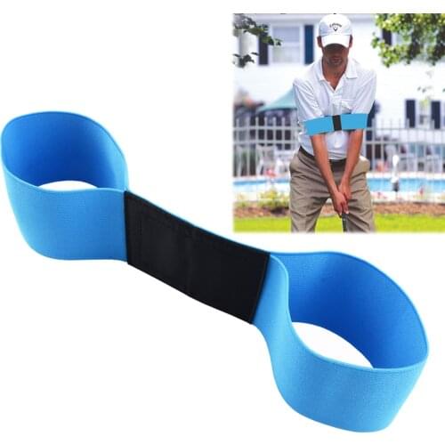 New Golf Swing Training Aids Elbow Brace Arc Corrector Swing Training Straight Practice Golf Arm Bending Alarm Wrist Band