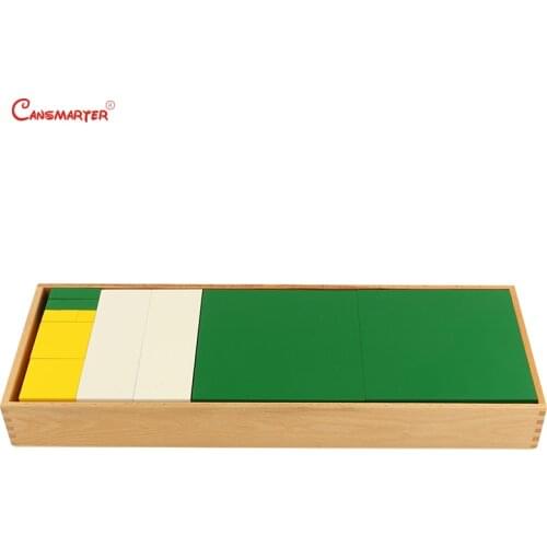 Kindergarten Teaching Toys Power of 3 Cube With Box for Math Multiple Training 6 Years Kids Brain Teaser Educational Toy